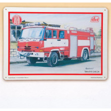 KOVAP Plechová tabule Tatra hasič