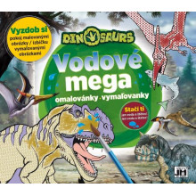 JM MODELS Vodové mega omalovánky, Dinosauři